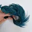 Whiting Exclusive Grizzly Hen Cape in Kingfisher Blue